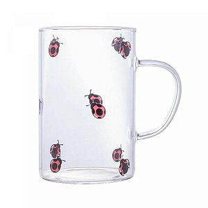 Caneca LadyBug 280ml C/1Und Borossilicato 2952 Lyor