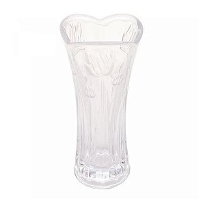 Mini Vaso Tulipa De Cristal Transparente 18X8CM 2981 Lyor