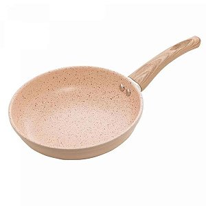 Panela Frigideira de Indução Granilite Bege 20cm 5212 Lyor
