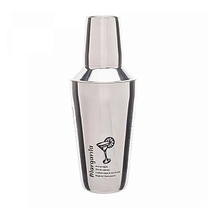 Coqueteleira de Aço Inox Com Receitas 500ml  2819 Lyor