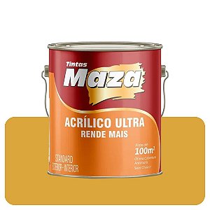 Tinta Acrílica Marrocos 3,6L Fosco Maza Ultra  Rende Mais Standard 14267