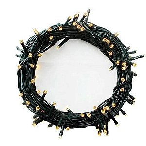 Pisca Pisca Luz Fixa Amarela 1000L 20m 127v 1UN 1058388 Cromus