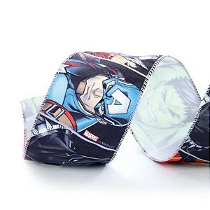 Fita de Cetim  Avengers 6,3x914cm 1058981 Cromus