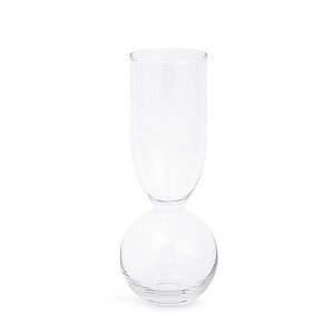 Vaso Em Vidro Decorativo 25,5x10cm 18697-P  Mart