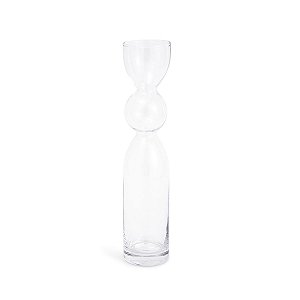 Vaso Em Vidro Decorativo 36x7,5cm 18697-G Mart