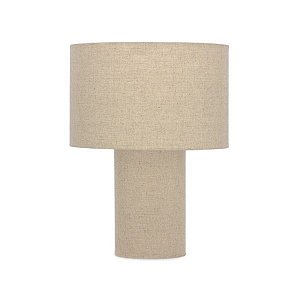 Abajur Luminária C/ Revestimento Em Linho 19350 48x36cm Mart
