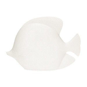 Escultura Em Poliresina Peixe 21x25x7cm 19316 Mart