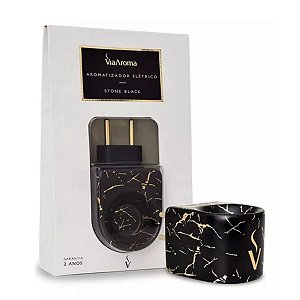 Aromatizador Elétrico Stone Black Viaaroma