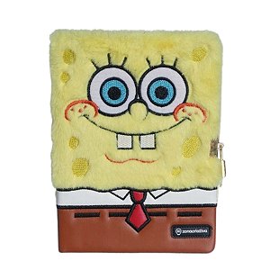 Caderno De Pelinho Bob Esponja 21X15CM 10072963  ZonaCriativa