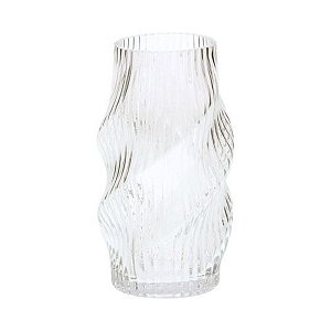 Vaso De Vidro 28x17cm Transparente 19380 Mart