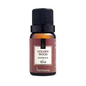 Essência Clássica Golden Wood 10ml Via Aroma
