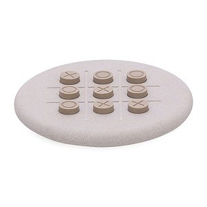 Escultura Jogo Da Velha 3x26,5cm 19593 Mart