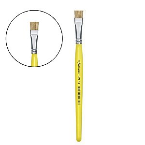 Pincel 474 N.14 Chato Escolar 1 Unidade Condor