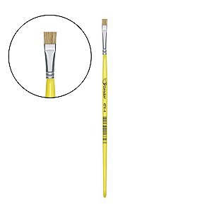 Pincel 474 N.4 Chato Escolar 1 Unidade Condor