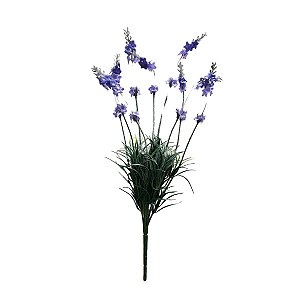 Lavanda Lilás Flor Artificial 30cm FAN68420