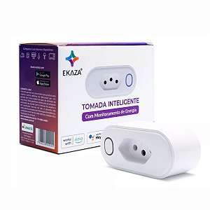 Tomada Inteligente Smart Wifi Controle Automação Ekaza 16a