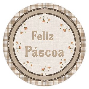 Capa de Sousplat de Pascoa 534245 C/2Und Diâmetro 35cm