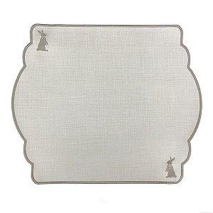 Jogo Americano De Pascoa Bordado 44,5x38,5cm C/1Und 531017 Belchior
