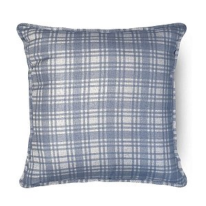 Almofada Raizes Do Ninho Xadrez Blue 399148 43x43cm