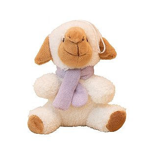 Mini Pelucia Ovelha Pingente Lilás Candy 13cm 1067179 1Un