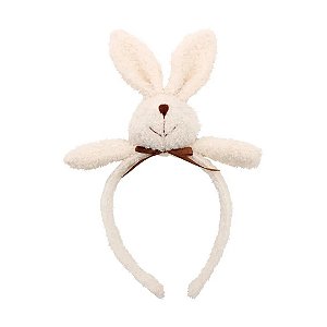 Tiara Cabeça De Coelho Marrom C/ Bege 1039457 C/1 UN