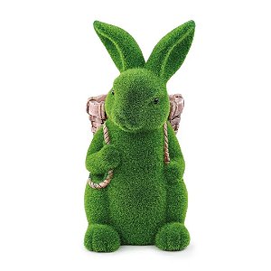 Coelho Da Páscoa Mesh De Grama 36x19x23,5cm 1066727