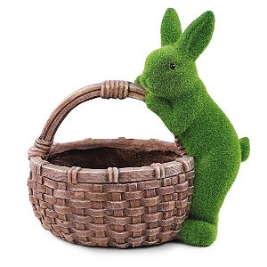 Coelho Da Páscoa Mesh De Grama 36x25x34cm 1066725