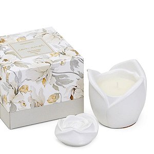 Vela Perfumada Chá Branco Flor P Edição Especial 85g Greenswet