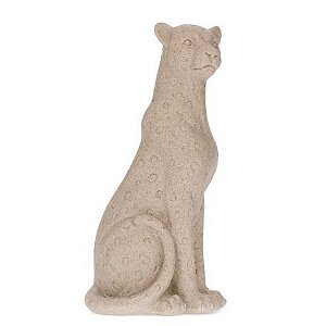 Escultura Leopardo Poliresina  33,516x12cm 20184 Mart