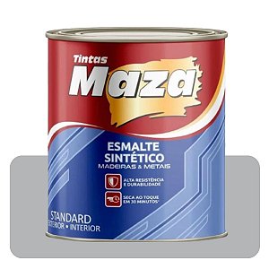 Esmalte Brilhante Platina 3,6L  Sintético Solvente Maza