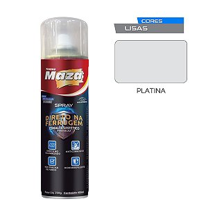 Spray Esmalte Direto Na Ferrugem Platina 250G 31523