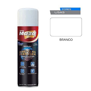 Spray Esmalte Direto Na Ferrugem Branco 250G 31520