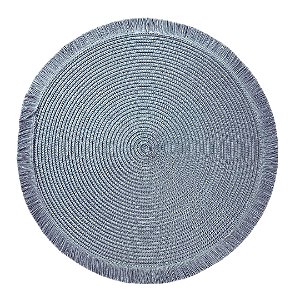 Jogo Americano De Nylon Verde Água AU0081 Diâmetro  33cm 1Un