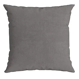 Almofada Basica Cinza Luxor Premium 329 43x43cm Belchior