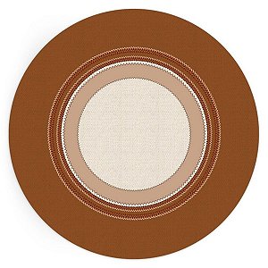 Capa de Sousplat Delicadeza Terrena  251 2Und 35cm Belchior