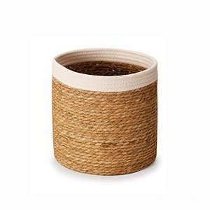 Cesto Organizador em Fibra Natural 15998 P  P 28x28cm Mart