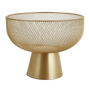 Centro de Mesa Em Metal G 24,5x30,5cm 17614 Mart