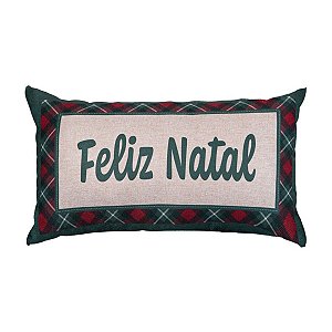 Almofada de Natal Baguete Feliz Natal 576 28x48cm