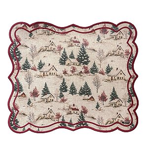 Jogo Americano Natalino Vila Do Noel 103 44,5x38,5cm  1Un
