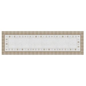 Toalha Caminho de Mesa Boas Festas 066 43x141cm