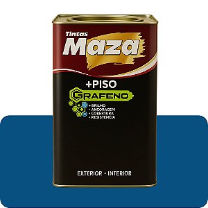 Tinta Piso Grafeno Azul 18L Maza