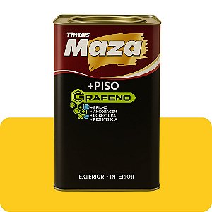 Tinta Piso Grafeno Amarelo Segurança 18L Maza