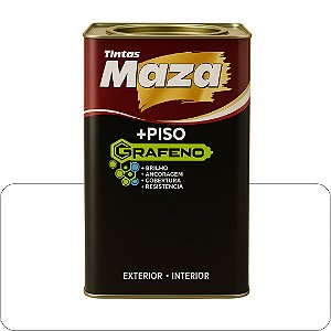 Tinta Piso Grafeno Branco 18L Maza
