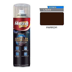 Spray Esmalte Direto Na Ferrugem Marrom 250G 31522