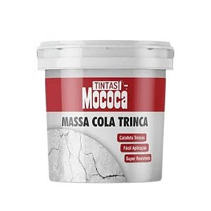 Massa Cola Veda Trinca Fissuras Parede Branca 0,900ml  Mococa