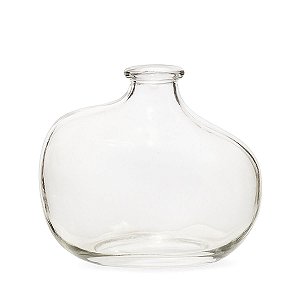 Mini Vaso De Vidro Transparente 19661-P 10x11x6cm Mart 1Unidade