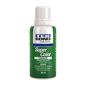 Corante Líquido Verde Bisnaga 50ml tekbond
