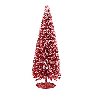 Mini Arvore De Natal De Mesa 50cm Vermelha 1082532