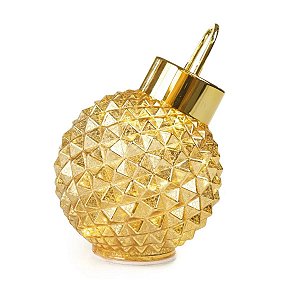 Bola Natalina De Vidro Base De Giro 25cm 3AA  C/1UN 1079922