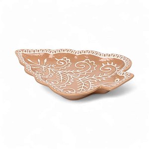 Prato Natalino Arvore 26,5cm 1068818 C/1UN Cromus